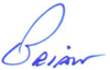 Brian Babin Signature